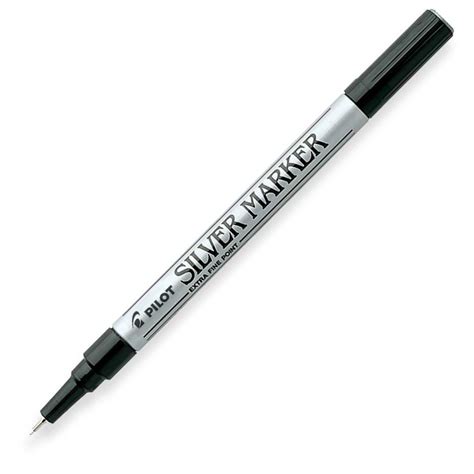 ultra fine tip silver marker